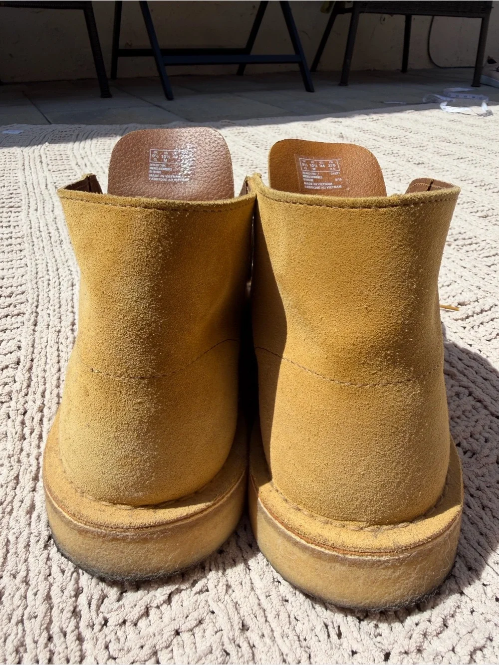 Clark’s Men's Tan Suede Desert Boot Chukka Boots